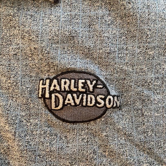 Harley Davidson Polo Size M Cement City, MI Size M - Picture 3 of 5
